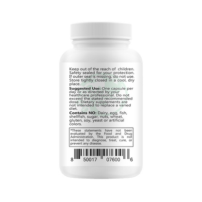 Vitamin B2 Riboflavin 400mg – 120 Vegetable Soft Capsules
