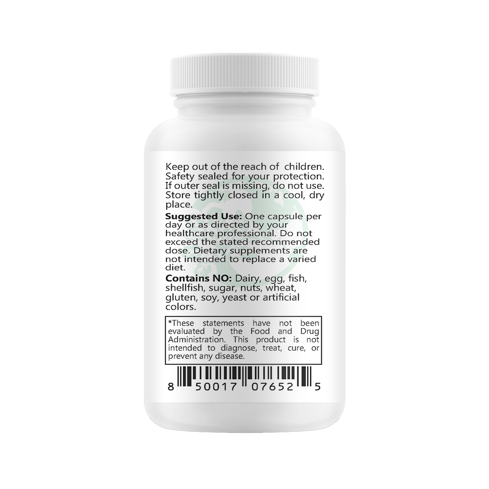 B6 Complex: B6, B9 & B12 – 100 Vegetable Capsules