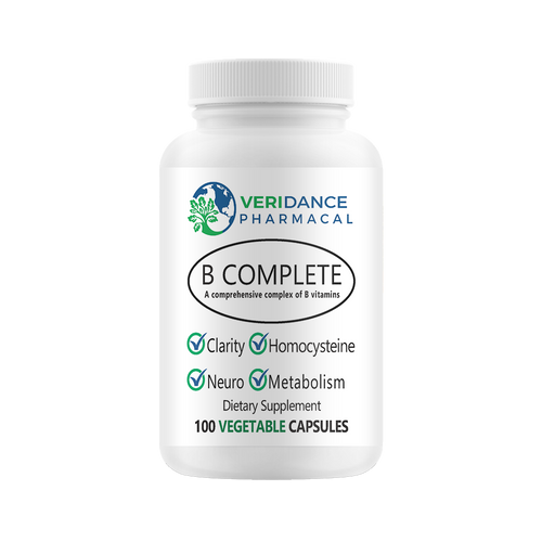 B-Complete Vitamin B Complex – 100 Vegetable Capsules