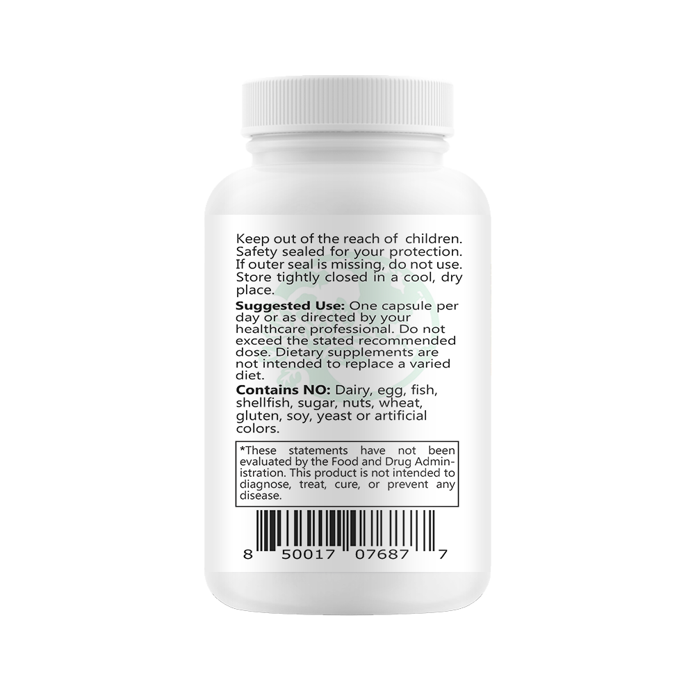Vitamin C 1000mg – Ultra Pure, Non-GMO | 180 Vegetable Capsules