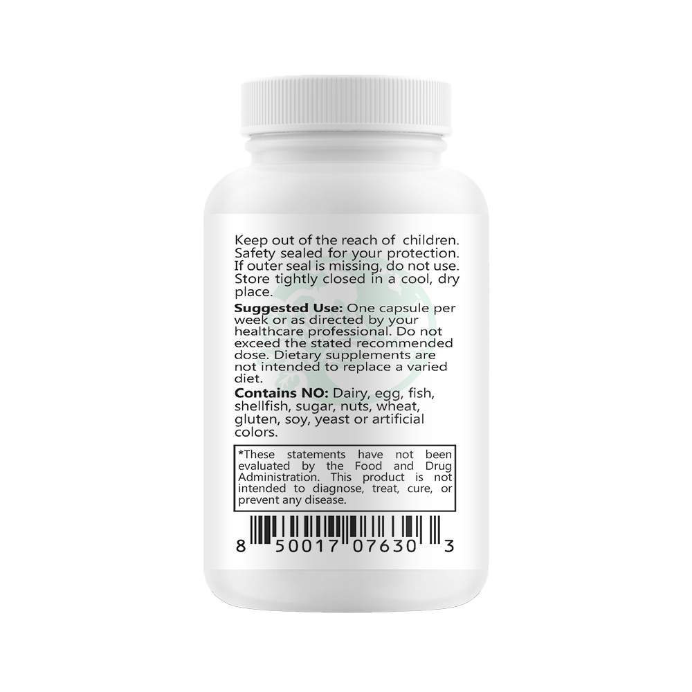 Vitamin D3 50,000 IU (1250mcg) – 90 Vegetable Capsules