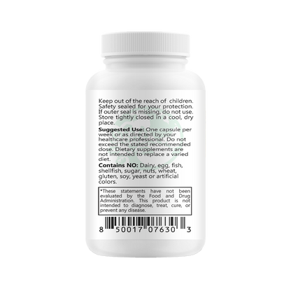 Vitamin D3 50,000 IU (1250mcg) – 90 Vegetable Capsules