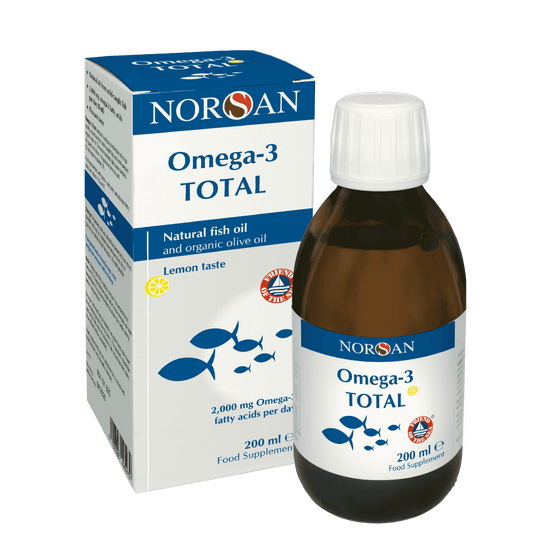 Norsan Omega-3 Fish Oil 200ml – Natural Lemon Taste