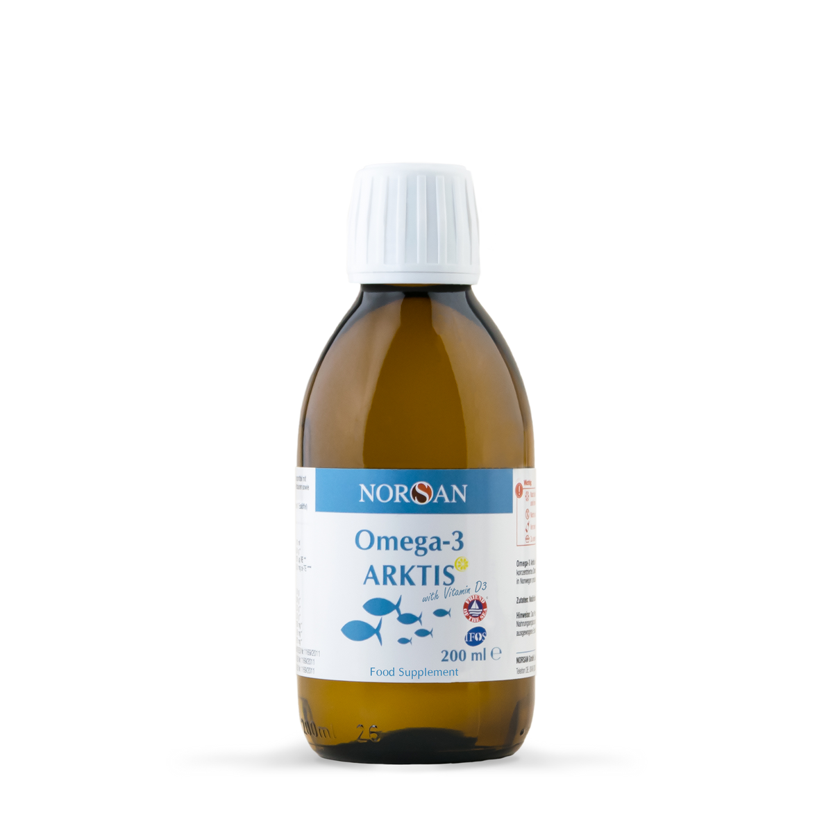 Norsan ARKTIS Cod Liver Oil 200ml – Natural Omega-3