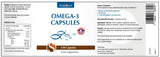 Omega-3 Capsules, Natural Fish Oil, 120 capsules GreenVits