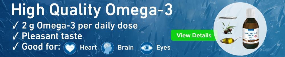 Omega-3 fish oil, High Strength
